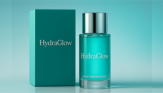 Services Création branding HydraGlow par Tufitran Design